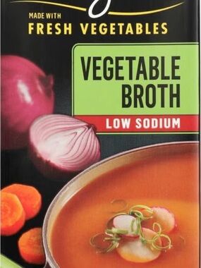 BRAND NEW SEALED Imagine Organic LowSodium Veg Broth, 5x32 oz cartons,$4/ea